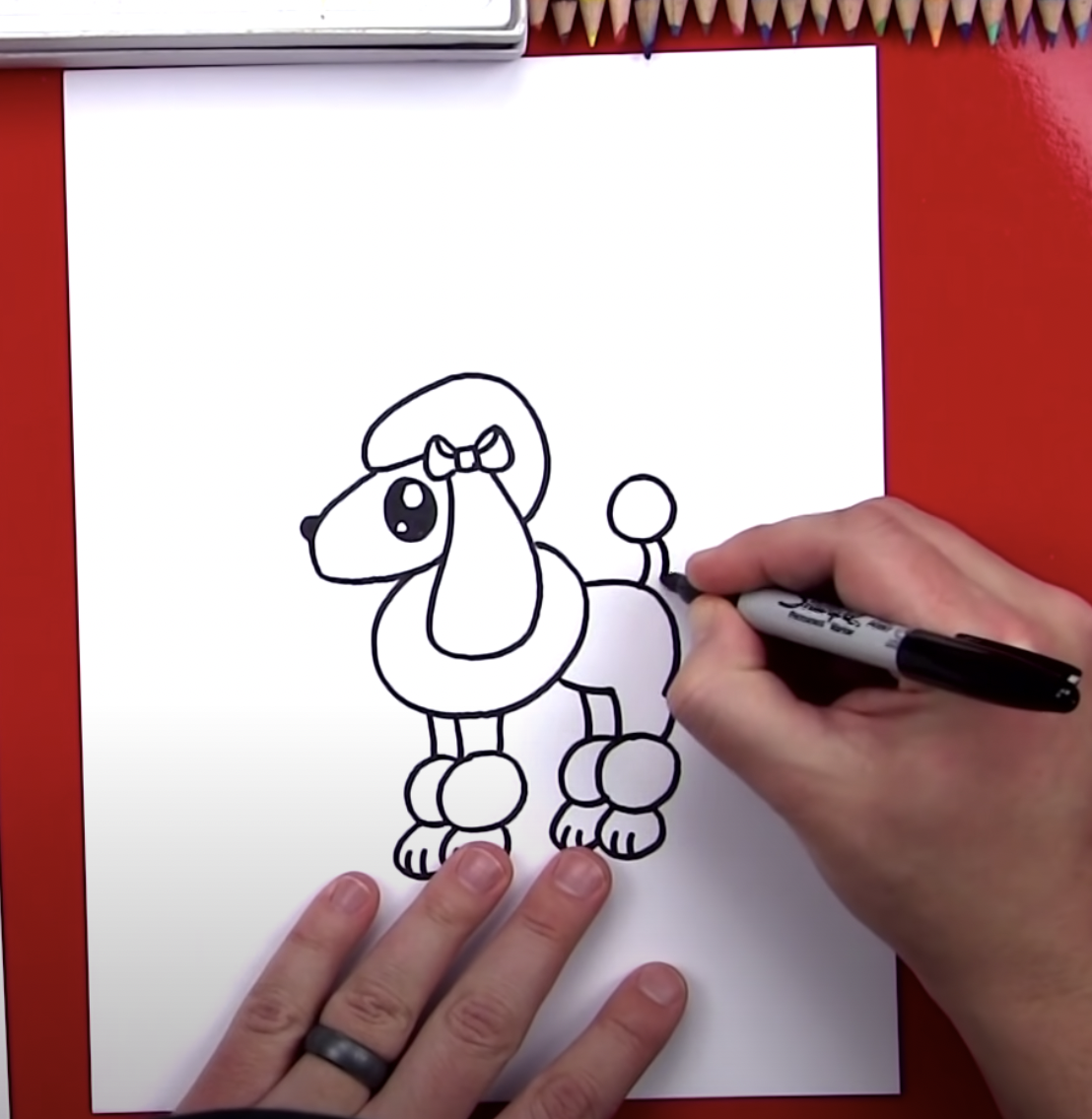 Draw A Poodle
