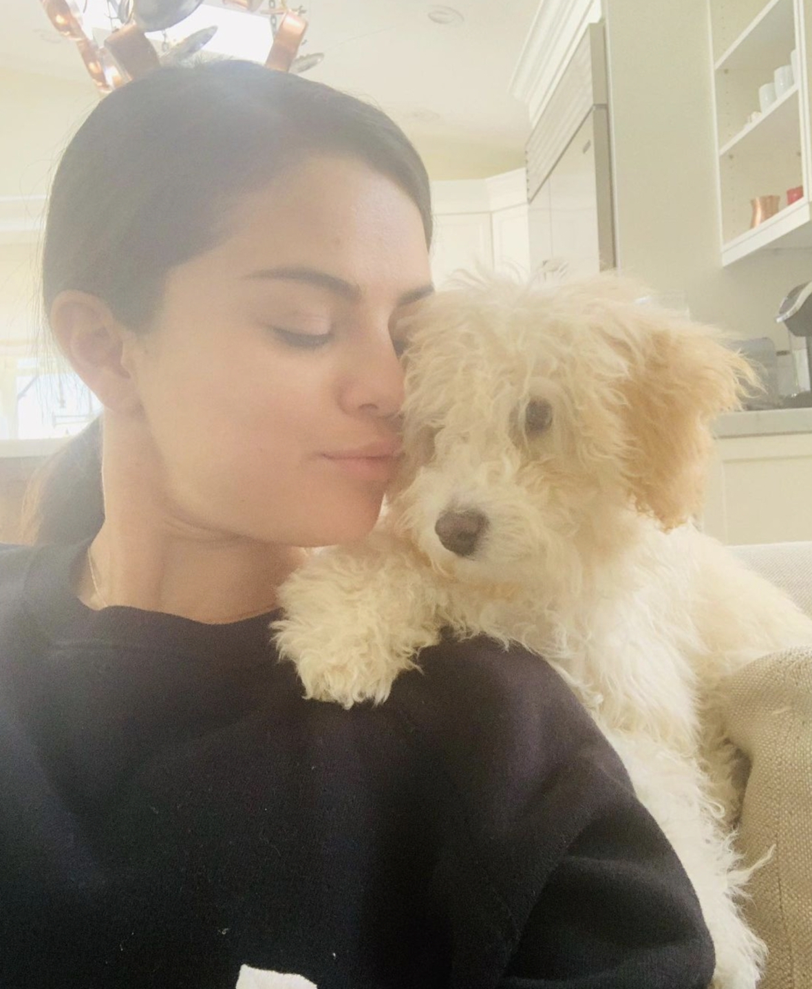 Celebrities Who Love National Puppy Day - Selena Gomez