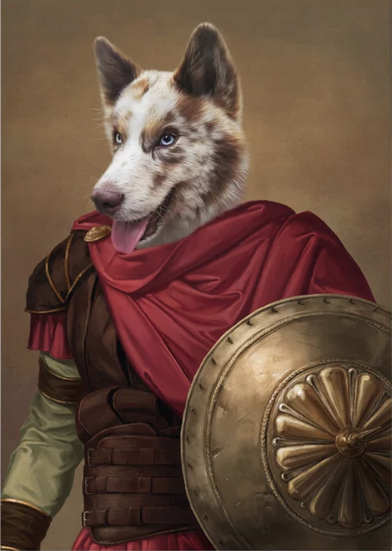 Mythological Dog Names: Gladiator