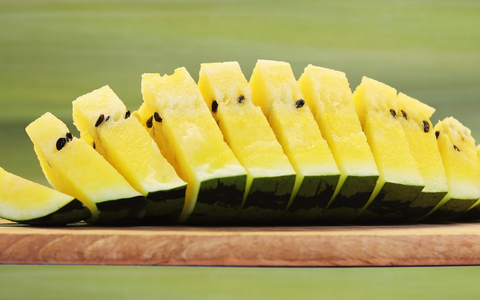 Dogs can eat yellow watermelon