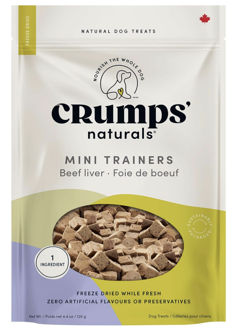Dog Products: Crumps' Naturals Freeze Dried Beef Liver Mini Trainers