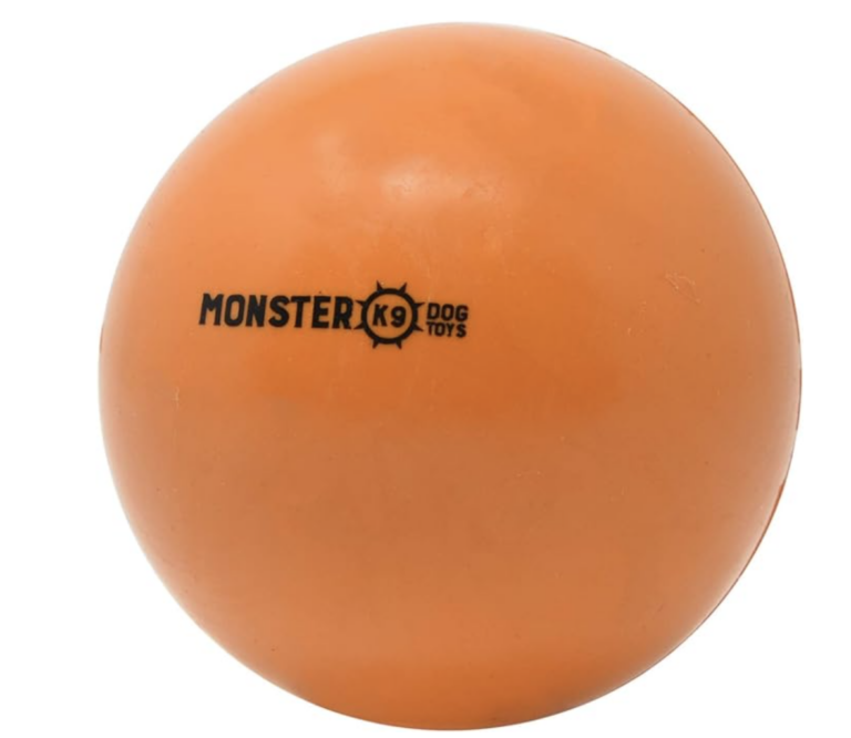 4. Ultra Durable Solid Ball - Monster K9 Dog Toys