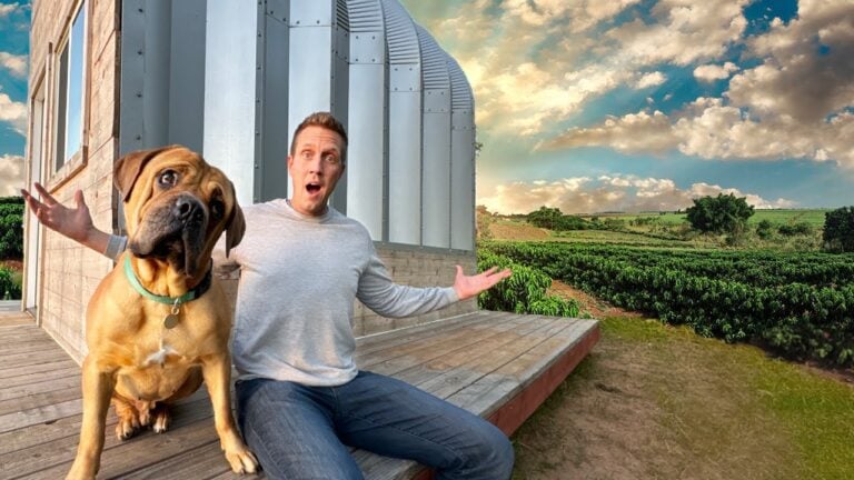 Man Secretly Starts Family Coffee Farm To Fulfill His Dream of Opening a Dog Rescue