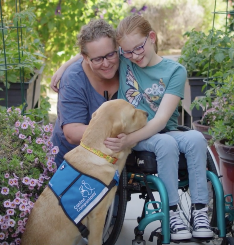 How This Service Dog Transformed a 12-Year-Old Girl’s  Life After Paralysis