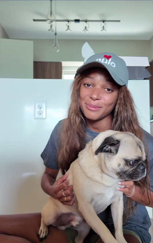 Sprinter Gabby Thomas Claims Her Rescue Dog Rico Outran the Competition at the Olympics