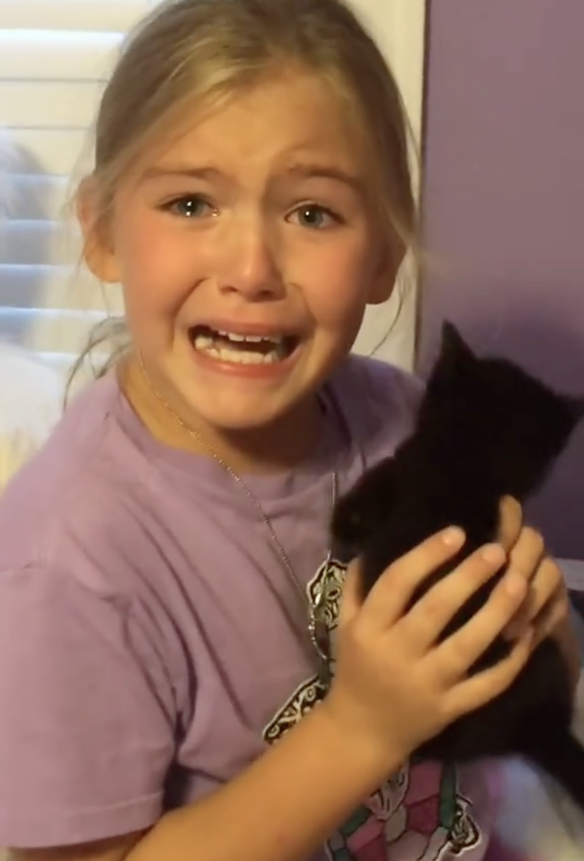 Little Girl's Reaction to Getting Her Dream Pet Is So Emotional, It Will Bring You to Tears